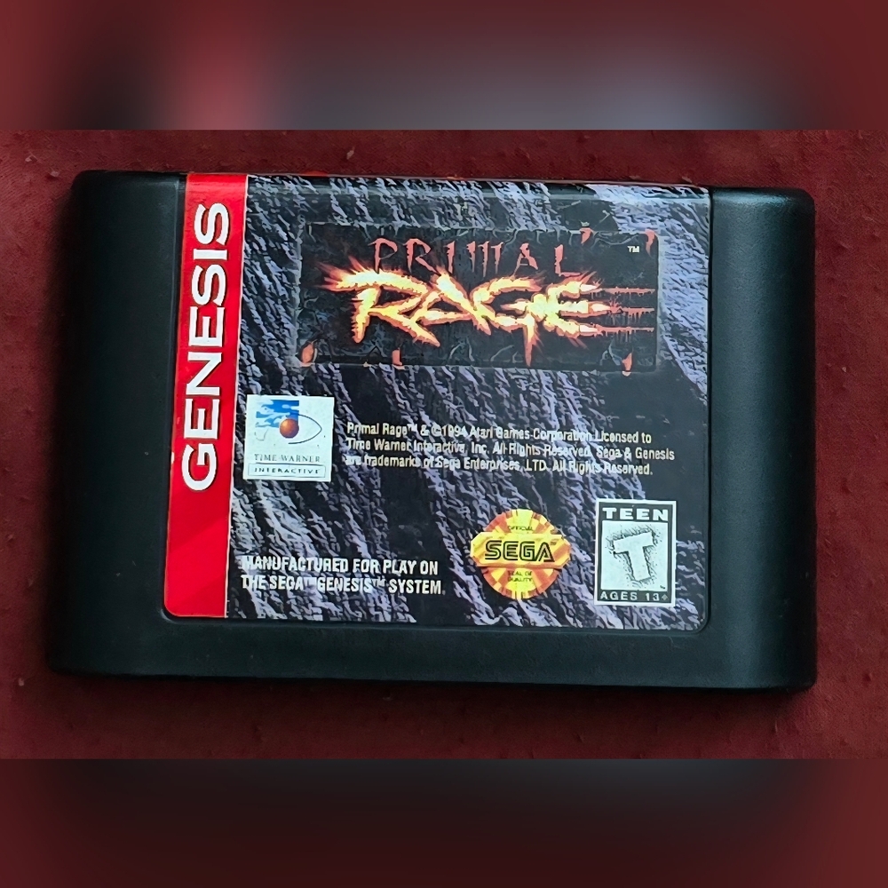 Primal Rage for Genesis - Black